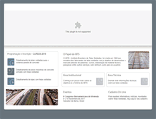 Tablet Screenshot of ibts.org.br