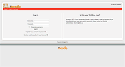 Desktop Screenshot of moodle.ibts.eu